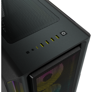 Carcasa Corsair 5000T RGB Tempered Glass Mid-Tower ATX PC Case - Negru