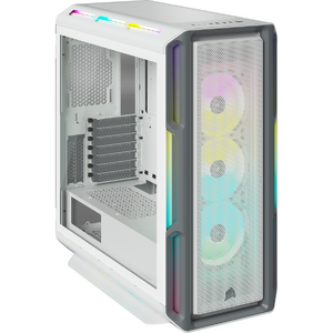Carcasa Corsair 5000T RGB Tempered Glass Mid-Tower ATX PC Case - Alb