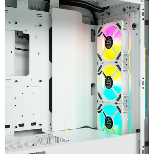 Carcasa Corsair 5000T RGB Tempered Glass Mid-Tower ATX PC Case - Alb