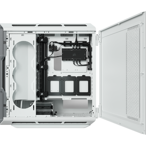 Carcasa Corsair 5000T RGB Tempered Glass Mid-Tower ATX PC Case - Alb