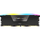 Corsair Vengeance RGB 32GB, DDR5, 6200MHz, CL36, 2x16GB, 1.30V, Negru