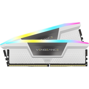 Corsair Vengeance RGB 32GB, DDR5, 6200MHz, CL36, 2x16GB, 1.30V, Alb