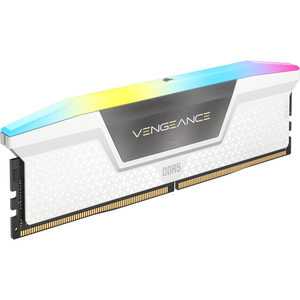 Corsair Vengeance RGB 32GB, DDR5, 5200MHz, CL40, 2x16GB, 1.25V, Alb