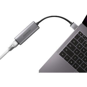 AXAGON Adaptor retea ADE-25R, USB 3.2 Tip A, RJ-45, 2.5 Gb, Gri