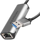 Adaptor retea ADE-25R, USB 3.2 Tip A, RJ-45, 2.5 Gb, Gri