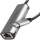 Adaptor retea ADE-25R, USB 3.2 Tip C, RJ-45, 2.5 Gb, Gri
