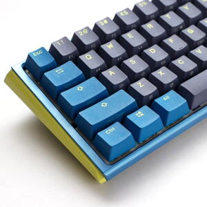DUCKY One 3 Daybreak Mini Gaming Keyboard, Cherry MX Blue, RGB LED, 60%, Layout US