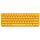 DUCKY One 3 Yellow Mini Gaming Keyboard, Cherry MX Clear, RGB LED, 60%, Layout US