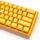 DUCKY One 3 Yellow Mini Gaming Keyboard, Cherry MX Clear, RGB LED, 60%, Layout US