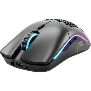 Glorious Mouse Gaming Model O- Wireless, 19000 DPI, 65 grame, 6 butoane, Negru mat
