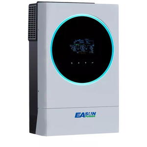 EASUN 5600W Invertor solar PV 6000W, 450Vdc, 120A, MPPT, 48V, 230V, Invertor cu undă sinusoidală pură 120A, Încărcător de baterii integrat, ISOLAR-SM-IV-5.6KW