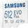 Samsung EVO Plus microSD, 512 GB, U3, V30, A2, UHS-I, microSDXC