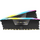 Corsair Vengeance RGB 64GB, DDR5, 5200 MT/s, CL40, 2x32GB, 1.25V, AMD EXPO, Negru