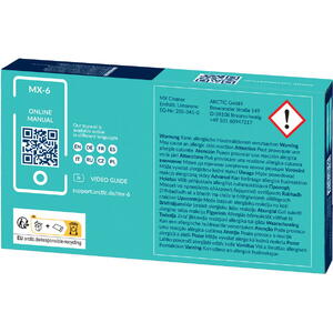 ARCTIC Pasta temoconductoare MX-6 ULTIMATE 4 grame + 6 servetele speciale MX Cleaner