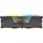 Corsair Vengeance RGB 32GB, DDR5, 5200 MT/s, CL40, 2x16GB, 1.25V, AMD EXPO, Negru