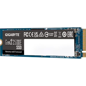 GIGABYTE 2500E, 500GB, Gen3, NVME M2 2280