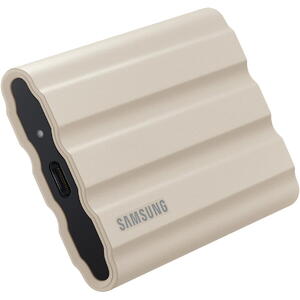 Samsung SSD Portabil S7 Shield 2TB USB 3.2 Gen 2 + IPS 65 beige