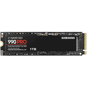 SSD Samsung 990 PRO, 1TB, PCIe 4.0, NVMe, M.2