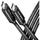 AXAGON Cablu de date BUCM432-CM10AB,  USB-C la USB-C USB4 Gen 3x2, 1 m, 5A, Negru