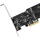 AXAGON Controller PCI-Express PCES-SA4M2, PCIE 2x SATA 6G + 2x SATA M.2