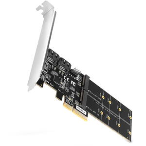 AXAGON Controller PCI-Express PCES-SA4M2, PCIE 2x SATA 6G + 2x SATA M.2