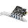 AXAGON Controller PCI-Express PCEU-43RS, PCIE la 4x superspeed USB