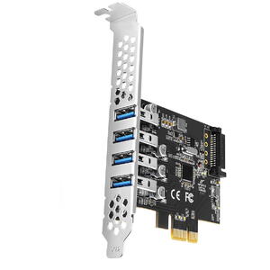 AXAGON Controller PCIE la 4X SUPERSPEED USB