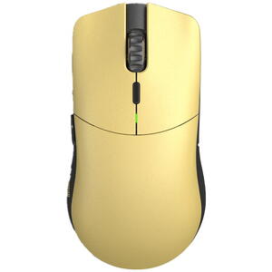 Glorious Mouse Gaming Model O Pro Wireless - Golden Panda - Forge, Ultrausor 55g, Galben mat