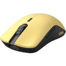 Mouse Gaming Model O Pro Wireless - Golden Panda - Forge, Ultrausor 55g, Galben mat