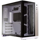 O11DW Dynamic Midi-Tower, sticla temperata - alb