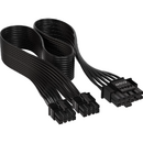 Cablu 12+4pin, PCIe Gen 5, 12VHPWR, 600W, Type 4, Negru
