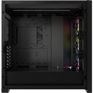 Carcasa Corsair iCUE 5000D RGB Airflow Tempered Glass, Black