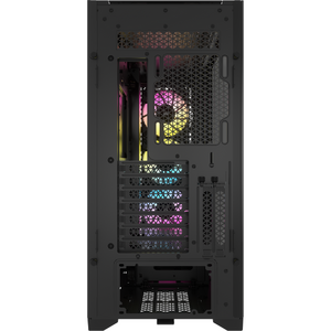 Carcasa Corsair iCUE 5000D RGB Airflow Tempered Glass, Black