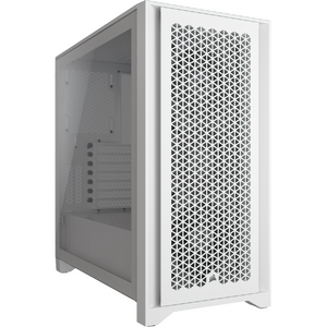 Carcasa Corsair iCUE 4000D RGB Airflow Mid-Tower, True White