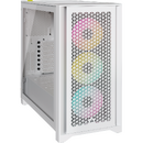 iCUE 4000D RGB Airflow Mid-Tower, True White