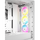 Carcasa Corsair iCUE 5000D RGB Airflow Tempered Glass, True White