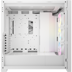 Carcasa Corsair iCUE 5000D RGB Airflow Tempered Glass, True White