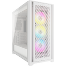 iCUE 5000D RGB Airflow Tempered Glass, True White