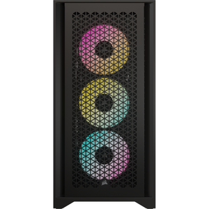 Carcasa Corsair iCUE 4000D RGB Airflow Mid-Tower, Black