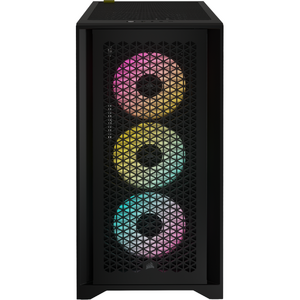 Carcasa Corsair iCUE 4000D RGB Airflow Mid-Tower, Black