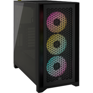 Carcasa Corsair iCUE 4000D RGB Airflow Mid-Tower, Black