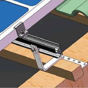Sistem montaj panou solar Kinsend Set de accesorii montaj pentru sisteme solare pe acoperis din tigla