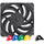 Ventilator Noctua NF-A12x25 PWM chromax.black.swap