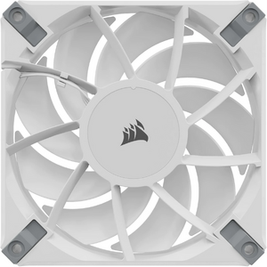 Ventilator Corsair AF120 Elite RGB, 120mm,alb, Triple Pack, cu Lighting Node Core