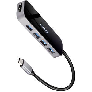 Hub AXAGON HMC-6H4A, USB-Hub, 4x USB-A + HDMI, USB-C 3.2 Gen 1, PD 100W - cablu de 20 cm USB-C