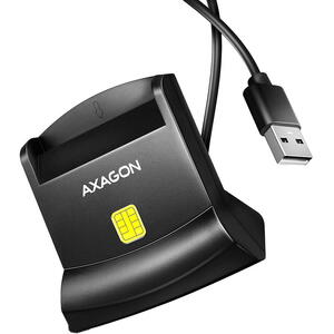 AXAGON Smart Card StandReader CRE-SM4N, USB-A