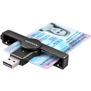 AXAGON CRE-SMP1A, USB-A, Cititor de card, Smart Card PocketReader