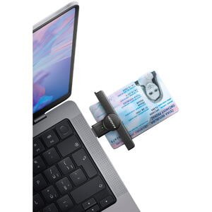 AXAGON CRE-SMP1A, USB-A, Cititor de card, Smart Card PocketReader