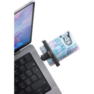 AXAGON CRE-SMP1C, USB-C, Cititor de card, Smart Card PocketReader