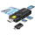 AXAGON Cititor carduri CRE-SMP2A, USB Smart Card & SD/microSD/SIM Card PocketReader
